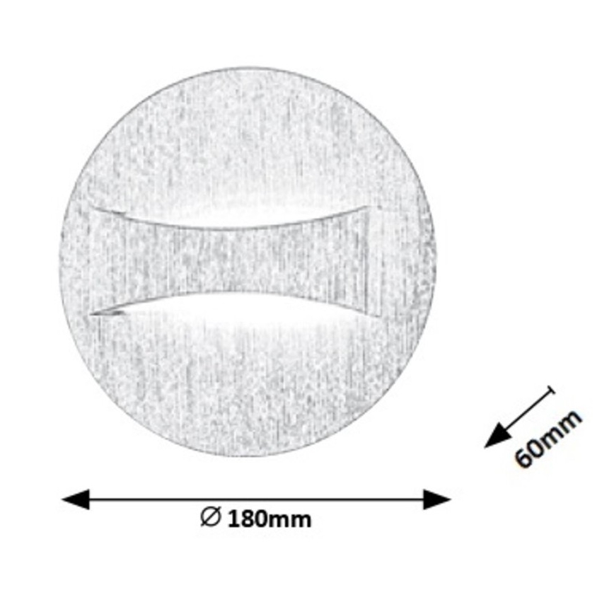 Rabalux - LED Nástenné svietidlo LED/6W/230V