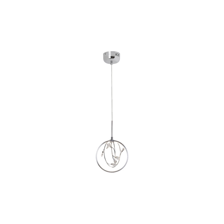 Rabalux - LED Krištáľový luster na lanku LED/7W/230V