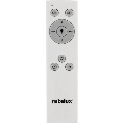 Rabalux - LED Stmievateľné stropné svietidlo na diaľkové ovládanie LED/80W/230V