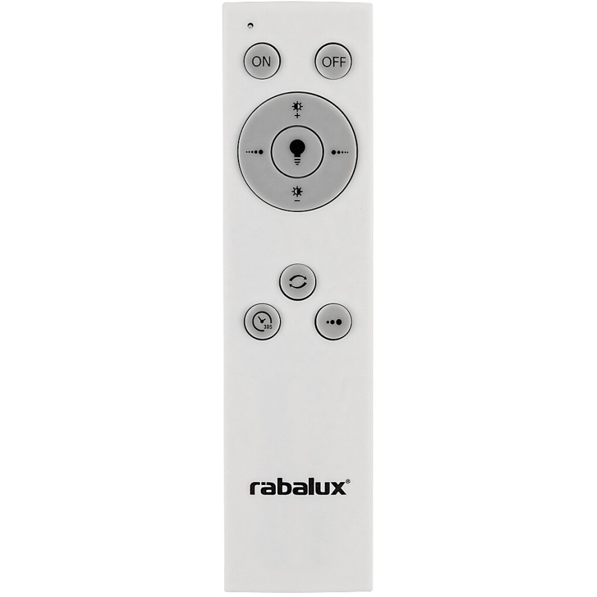Rabalux - LED Stmievateľné stropné svietidlo na diaľkové ovládanie LED/80W/230V