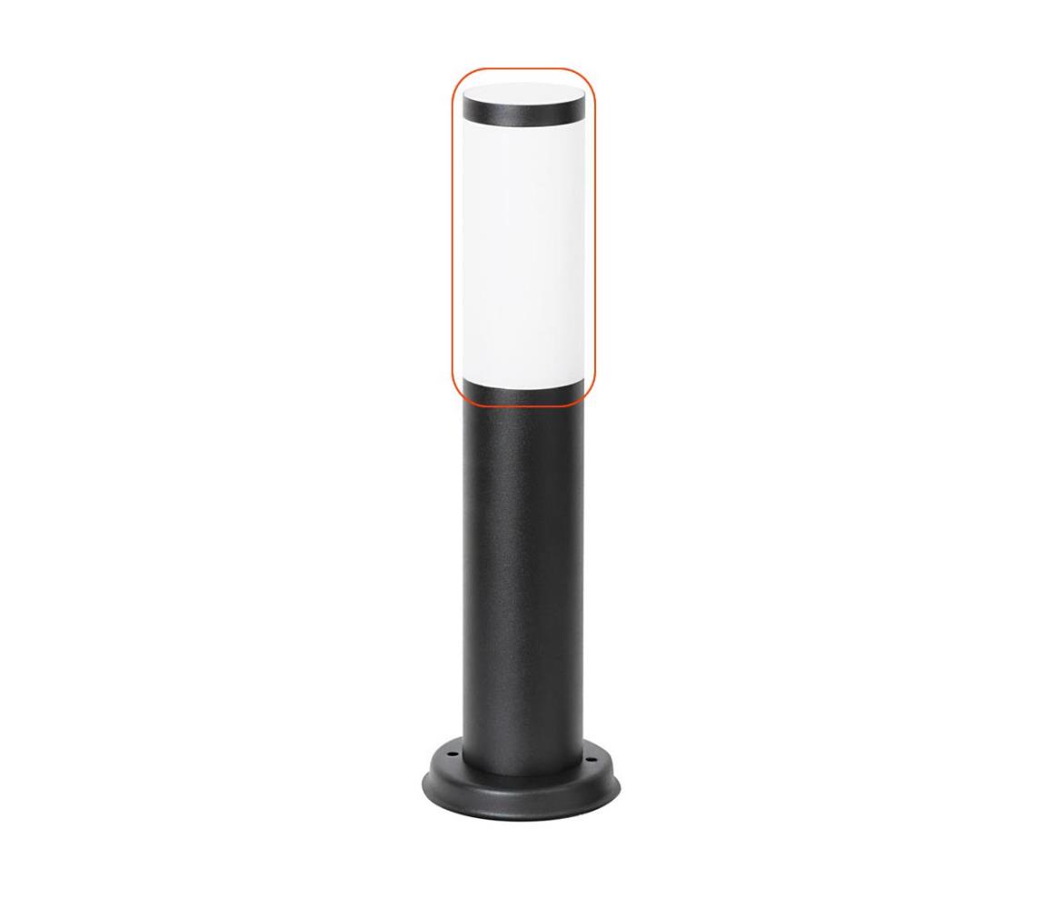 Rabalux 19607 - Náhradné tienidlo pre vonkajšiu lampu BLACK TORCH E27 19607