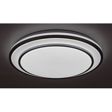 Rabalux - LED Stmievateľné stropné svietidlo LED/40W/230V 3000-6500K strieborná + diaľkové ovládanie