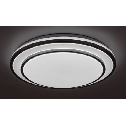 Rabalux - LED Stmievateľné stropné svietidlo LED/40W/230V 3000-6500K strieborná + diaľkové ovládanie