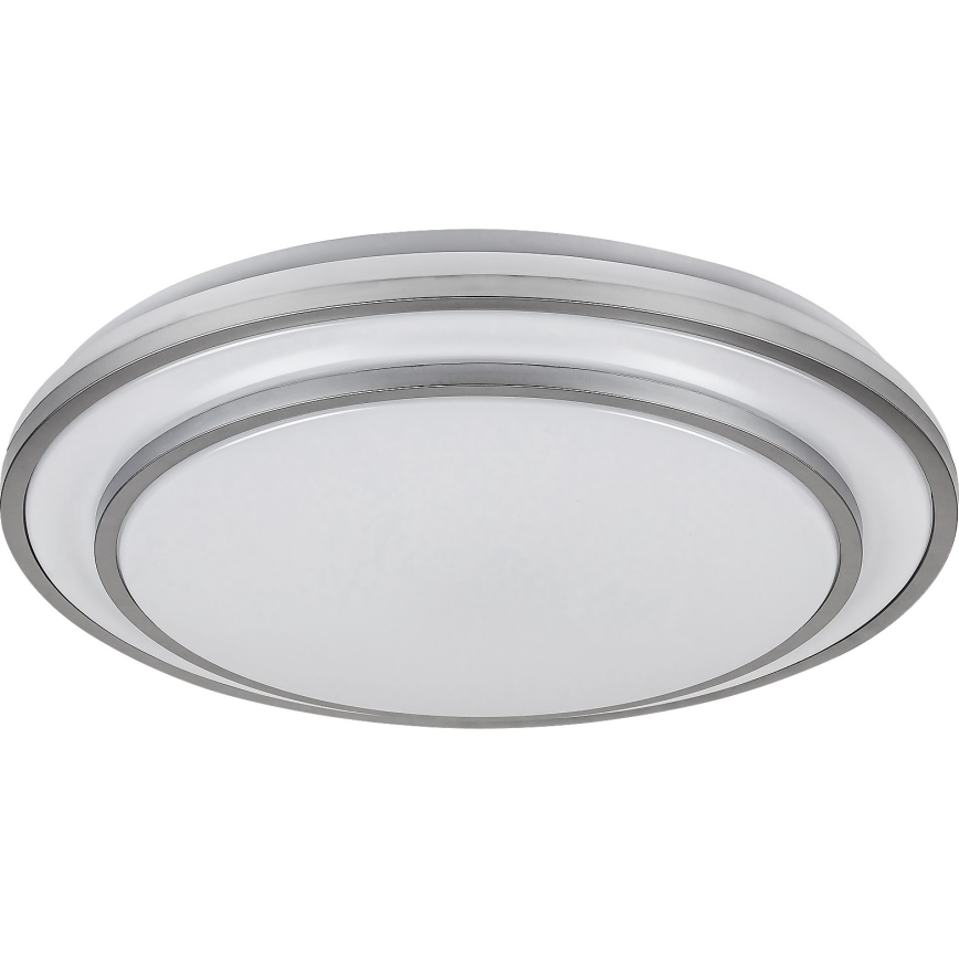 Rabalux - LED stmievateľné stropné svietidlo LED/40W/230V 3000-6500K strieborné pr. 49 cm + diaľkové ovládanie