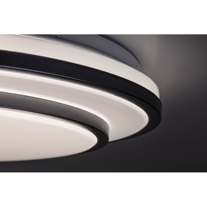 Rabalux - LED stmievateľné stropné svietidlo LED/40W/230V 3000-6500K strieborné pr. 49 cm + diaľkové ovládanie