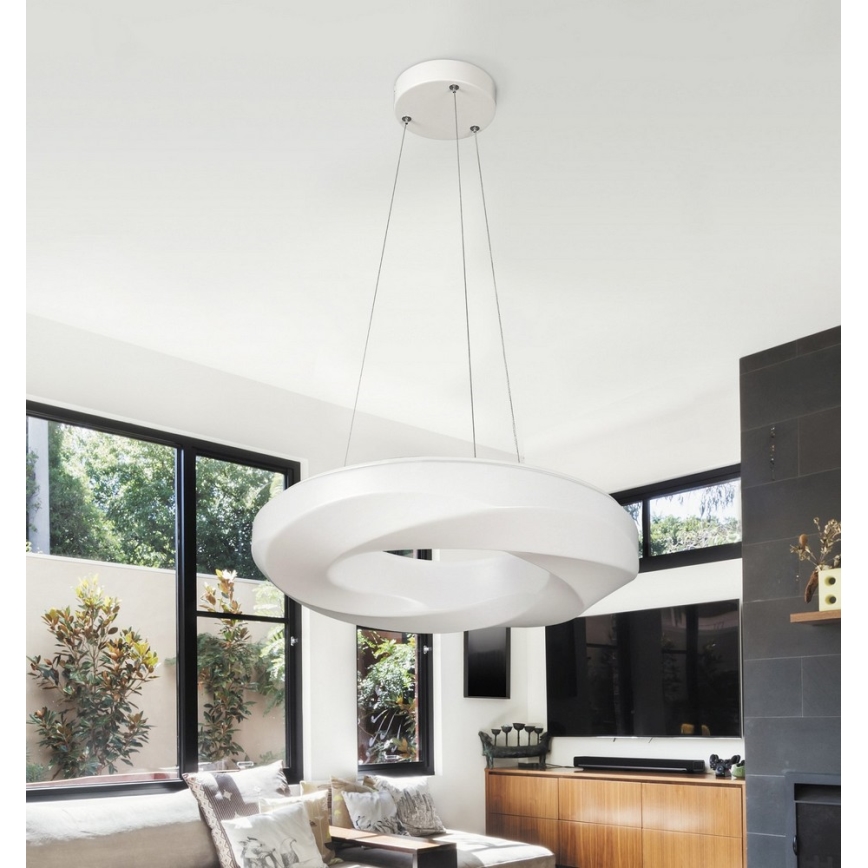 Rabalux - LED Luster LED/24W/230V biela