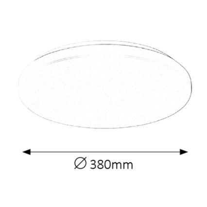 Rabalux - LED Stropné svietidlo 1xLED/32W/230V pr. 38 cm