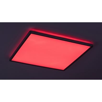 Rabalux - LED RGB Stmievateľné stropné svietidlo LED/22W/230V Wi-Fi Tuya + diaľkové ovládanie 42x42 cm