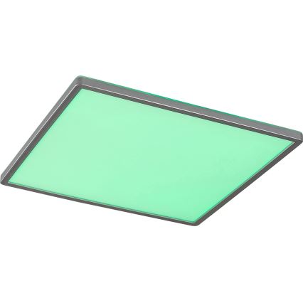 Rabalux - LED RGB Stmievateľné stropné svietidlo LED/22W/230V Wi-Fi Tuya + diaľkové ovládanie 42x42 cm
