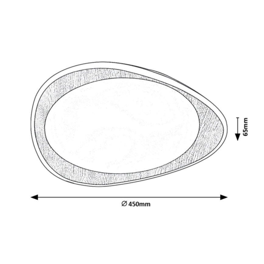 Rabalux - LED Stropné svietidlo LED/24W/230V