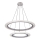 Rabalux 2429 - LED Luster ADRIENNE LED/62W/230V strieborná
