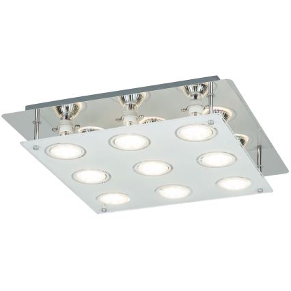 Rabalux - LED stropné svietidlo NAOMI 9xGU10/5W 38x38 cm