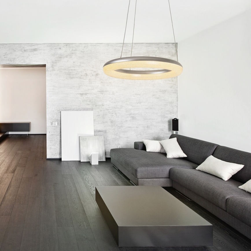 Rabalux 2565 - LED Stmievateľný luster GEORGINA LED/24W/230V biela