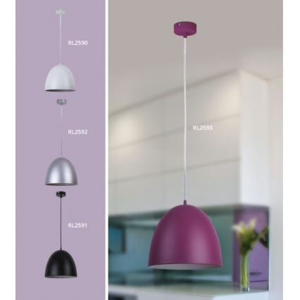 Rabalux 2593 - Luster OLIVIA 1xE27/60W/230V