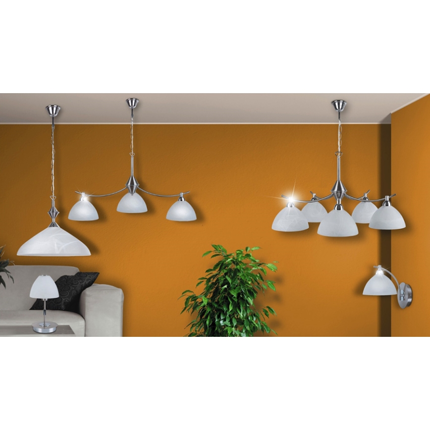 Rabalux 2605 - Luster NORDIC 5xE14/40W/230V