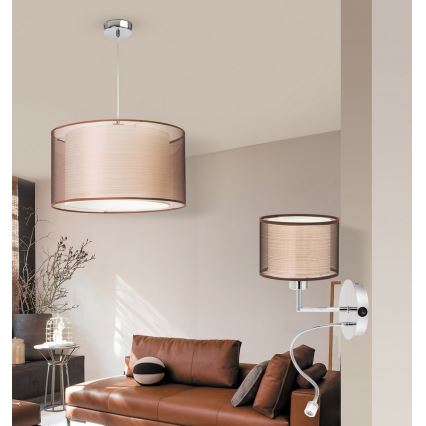 Rabalux - Nástenné svietidlo E27/60W + LED/1W