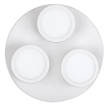Rabalux 2714 - LED Prisadený luster ELSA 3xLED/6W/230V biela
