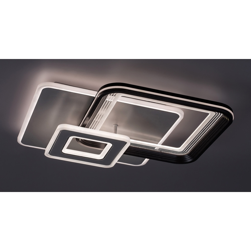 Rabalux - LED Stmievateľný prisadený luster LED/48W/230V 3000K/4000K/6000K + diaľkové ovládanie 49,5x49,5 cm