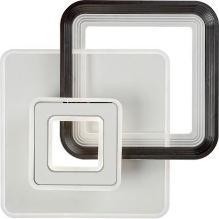 Rabalux - LED Stmievateľný prisadený luster LED/48W/230V 3000K/4000K/6000K + diaľkové ovládanie 49,5x49,5 cm