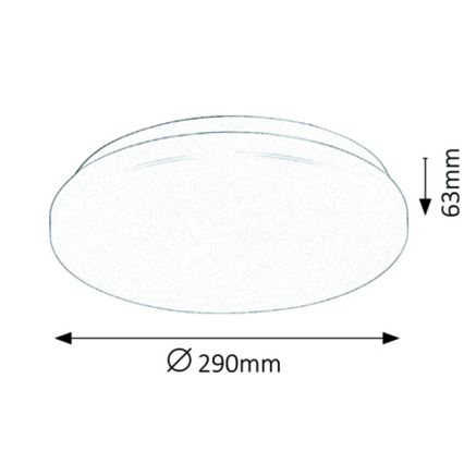 Rabalux - LED Stropné svietidlo LED/20W/230V