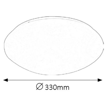 Rabalux - LED stropné svietidlo LED/18W/230V