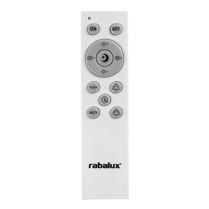 Rabalux - LED RGB Stmievateľné stropné svietidlo s reproduktorom LED/24W/230V Wi-Fi Tuya + diaľkové ovládanie