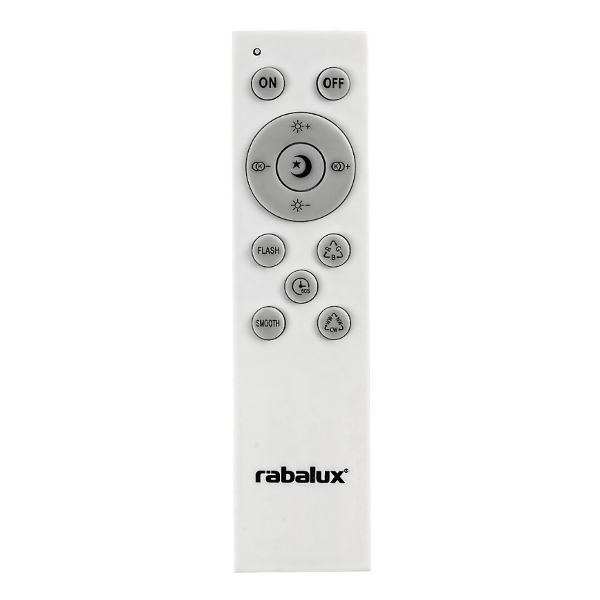Rabalux - LED RGB Stmievateľné stropné svietidlo s reproduktorom LED/24W/230V Wi-Fi Tuya + diaľkové ovládanie