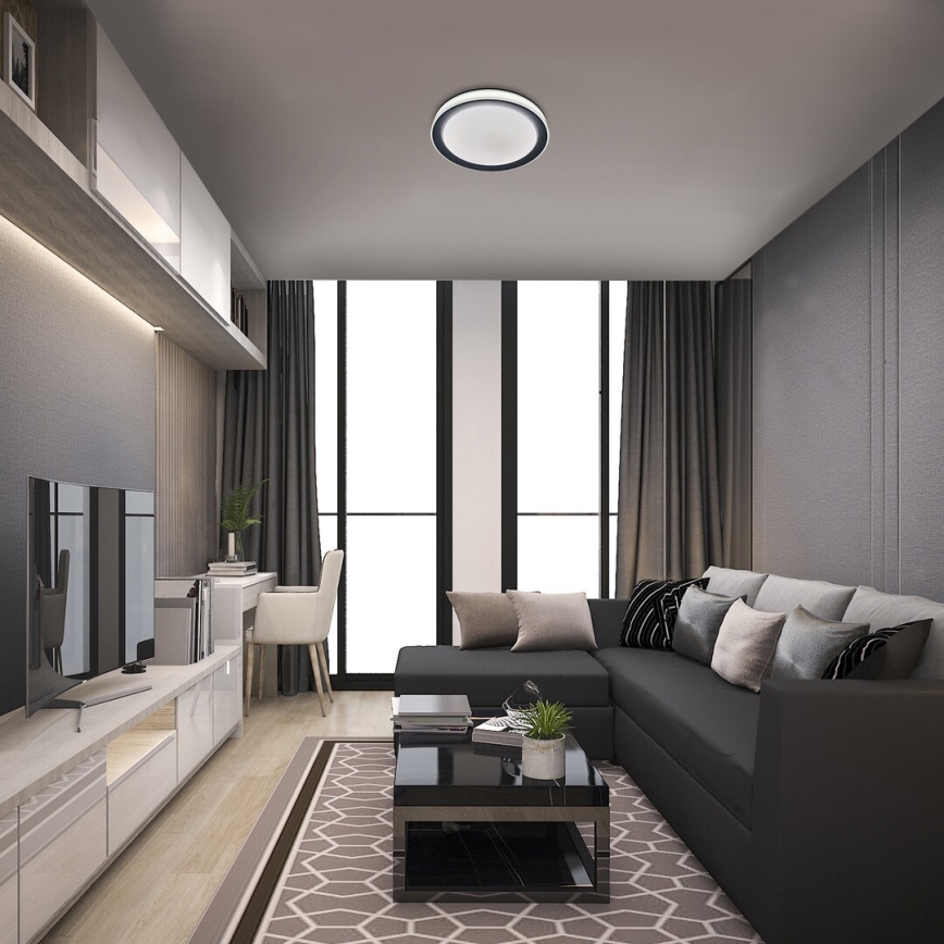 Rabalux - LED RGB stmievateľné stropné svietidlo LED/40W/230V 2700-6500K Wi-Fi Tuya priemer 51 cm + diaľkové ovládanie