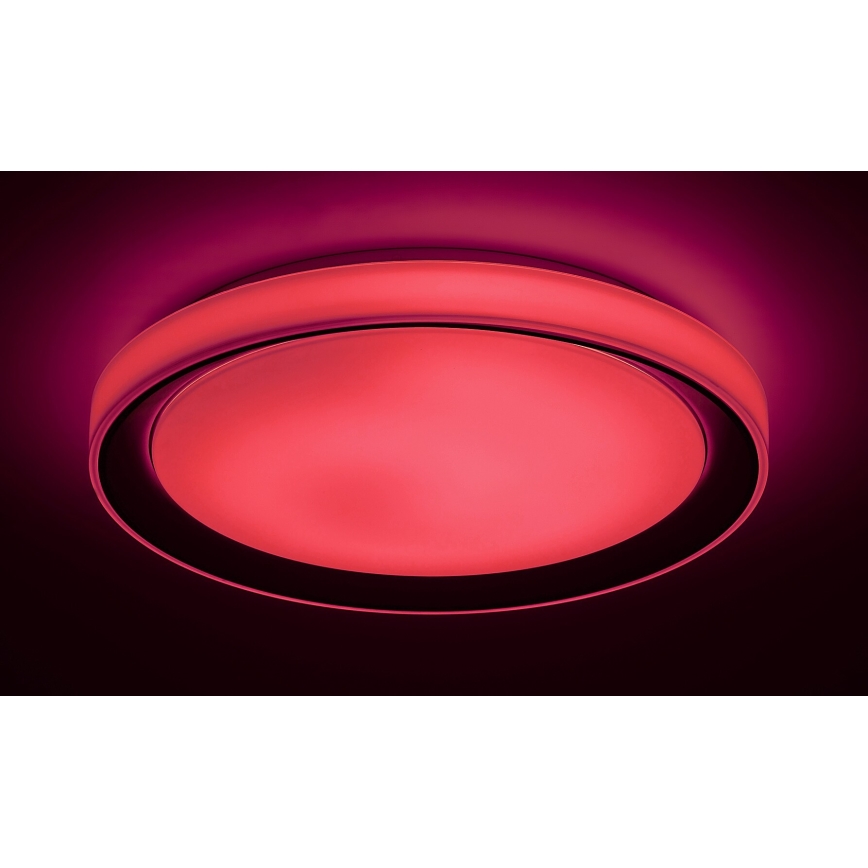Rabalux - LED RGB stmievateľné stropné svietidlo LED/40W/230V 2700-6500K Wi-Fi Tuya priemer 51 cm + diaľkové ovládanie