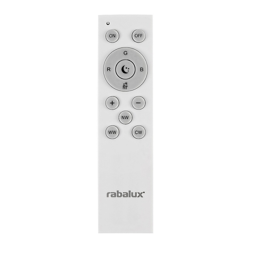 Rabalux - LED RGB stmievateľné stropné svietidlo LED/40W/230V 2700-6500K Wi-Fi Tuya priemer 51 cm + diaľkové ovládanie
