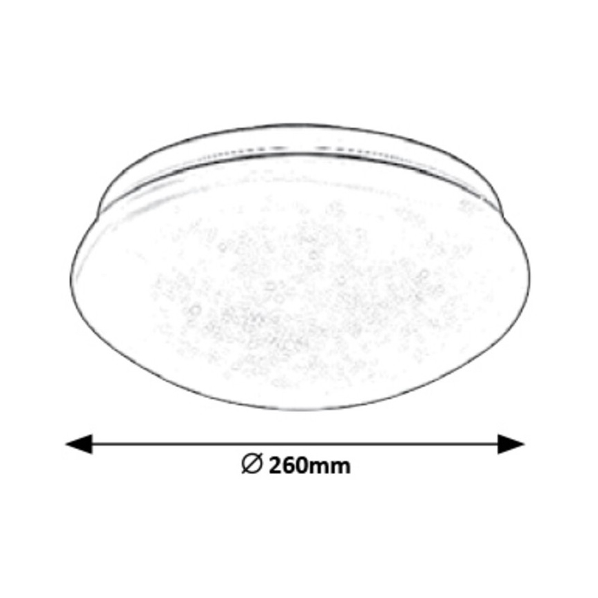 Rabalux - LED Stropné svietidlo LED/12W/230V
