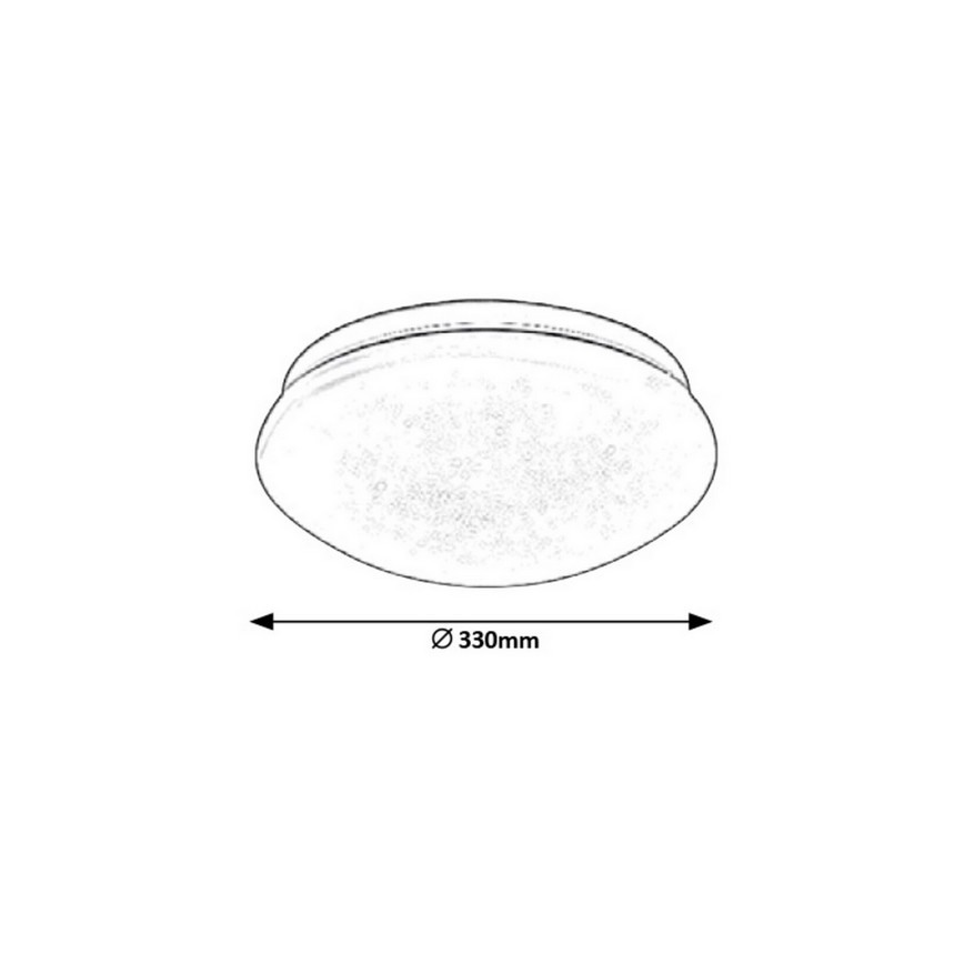Rabalux - LED Stropné svietidlo LED/18W/230V