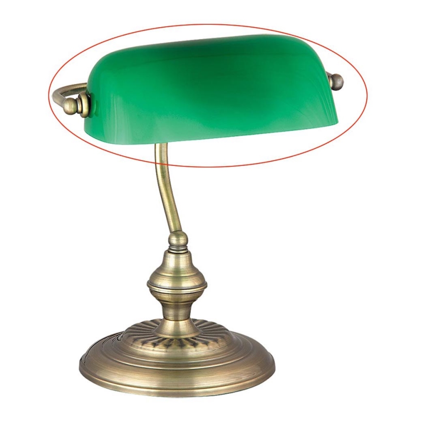 Rabalux 4038 - Náhradné sklo k  stolnej lampe BANK E27