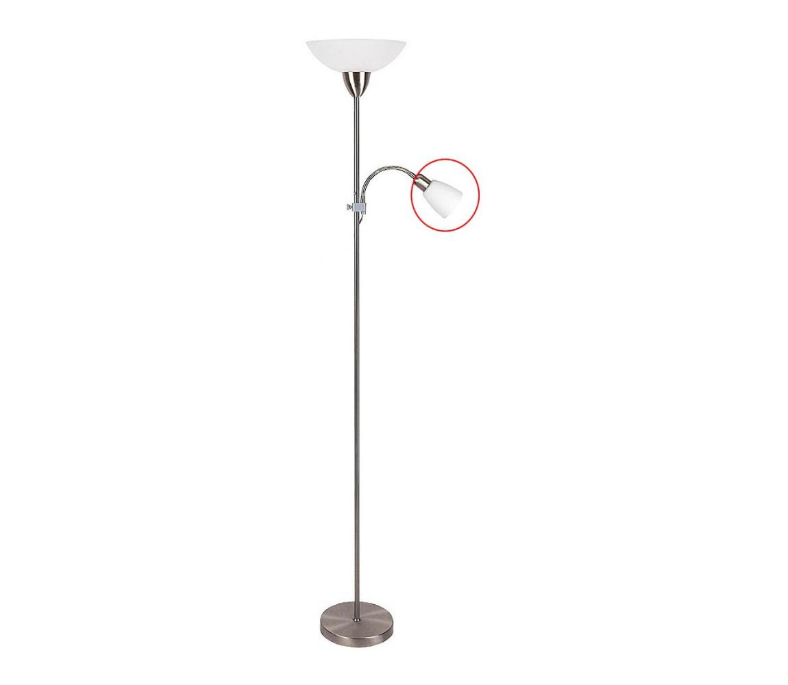 Rabalux Rabalux 4067 - Náhradné sklo k stojacej lampe DIANA E14 malé biela