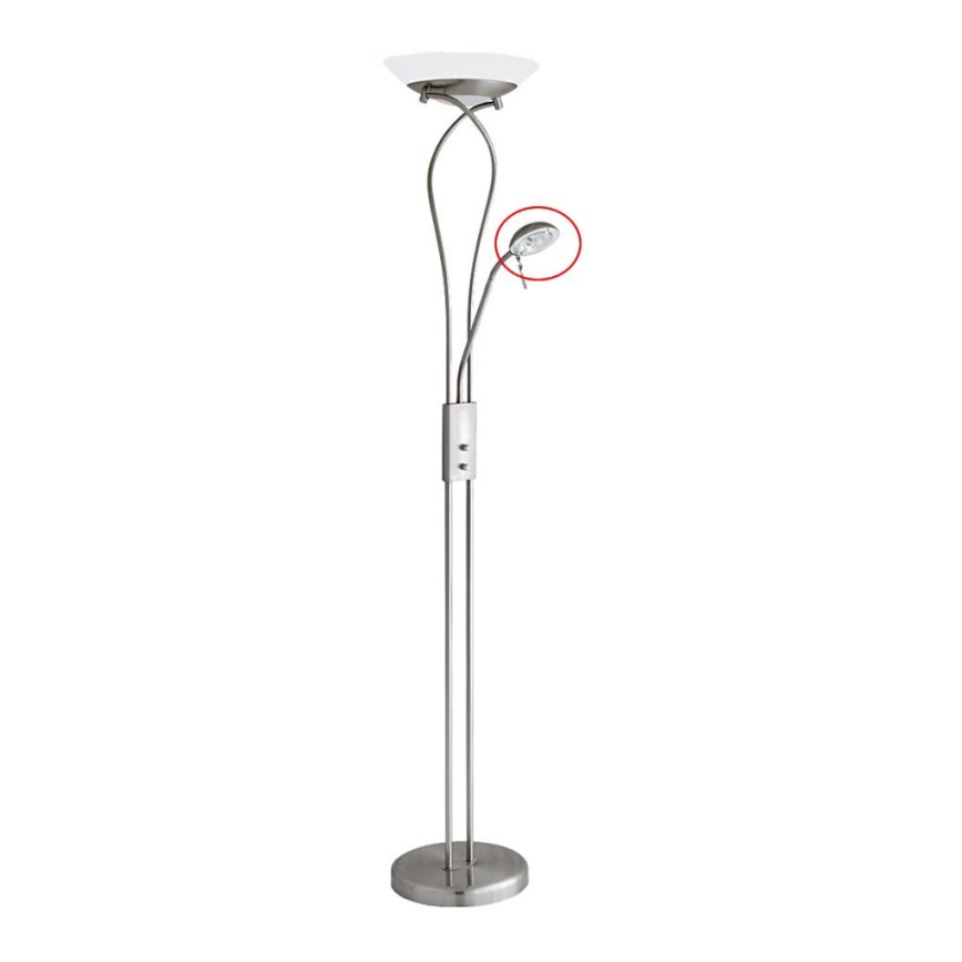 Rabalux 4077 - Náhradné sklo k stojacej lampe GAMMA G9 malé