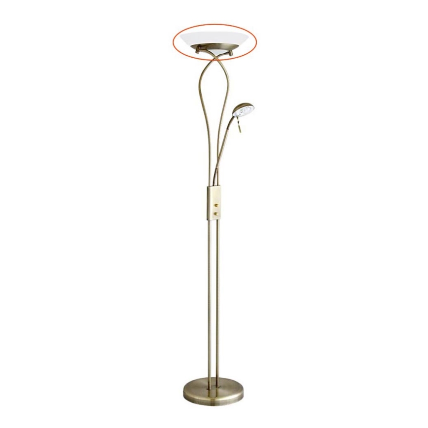 Rabalux 4078 - Náhradné sklo k stojacej lampe GAMMA R7s veľké