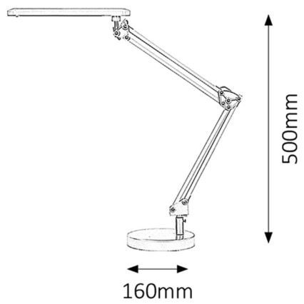 Rabalux - LED stolná lampa LED/5,6W/230V