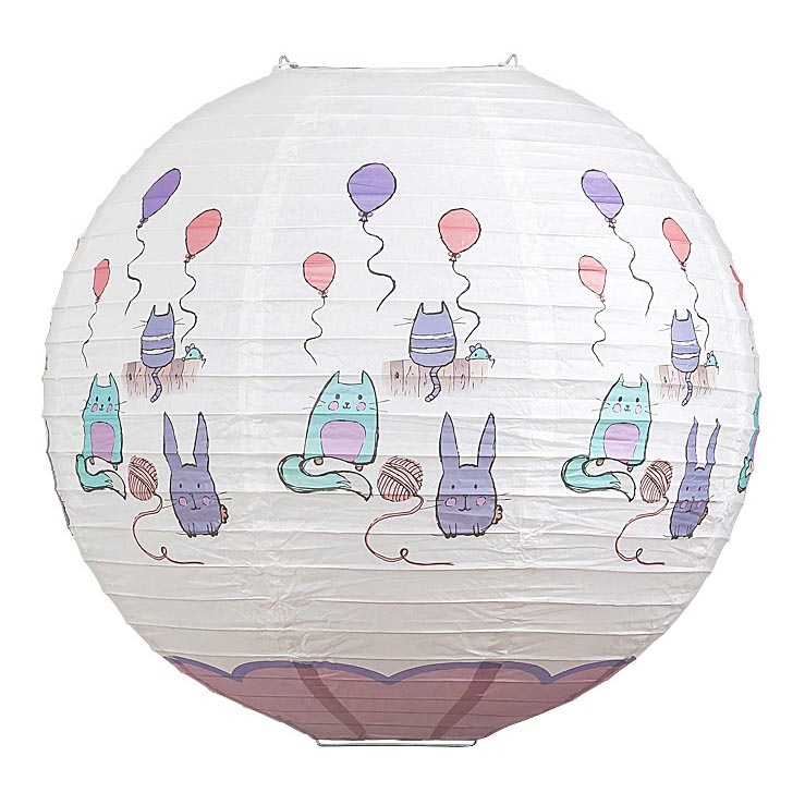 Rabalux 4632 - Detské tienidlo k detskému lustru CATHY E27 pr. 40 cm