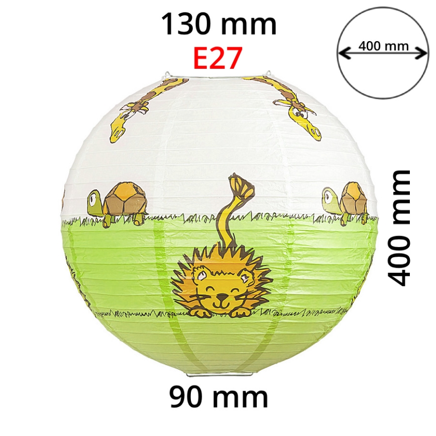 Rabalux 4633 - Detské tienidlo k detskému lustru LEON E27 pr. 40 cm