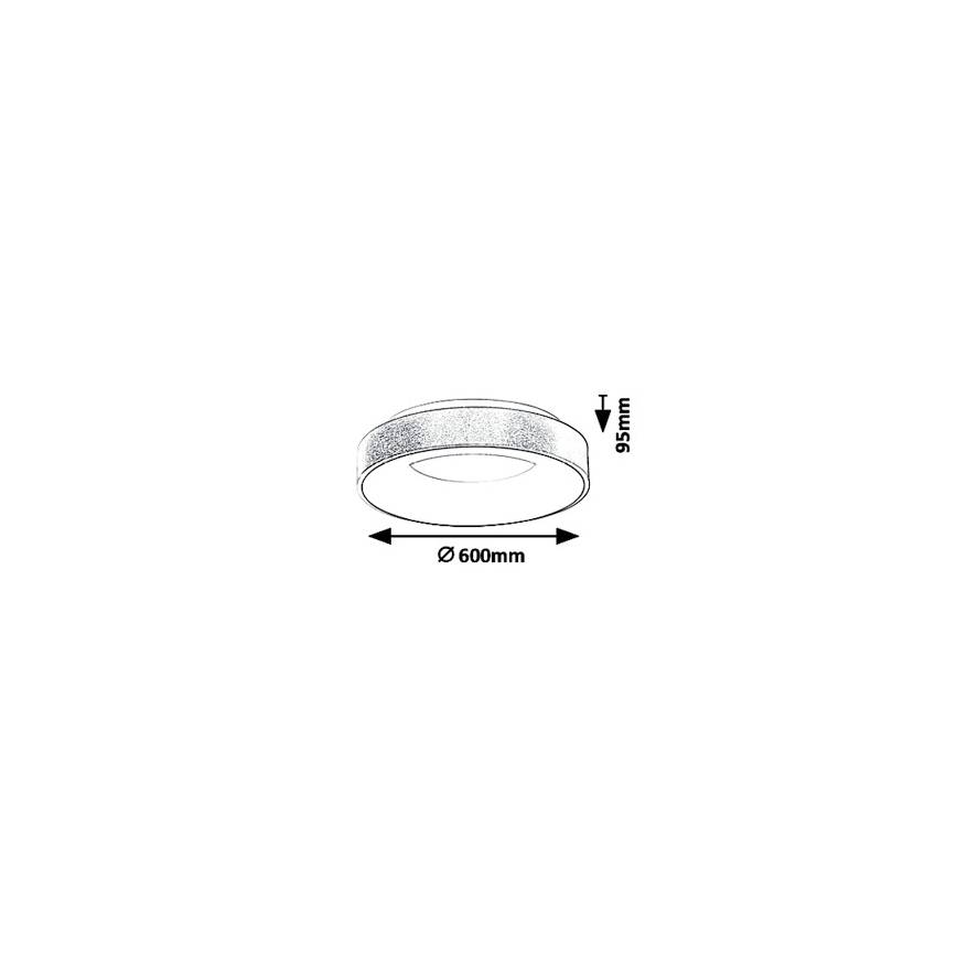 Rabalux 5053 - LED Stropné svietidlo CARMELA LED/50W/230V