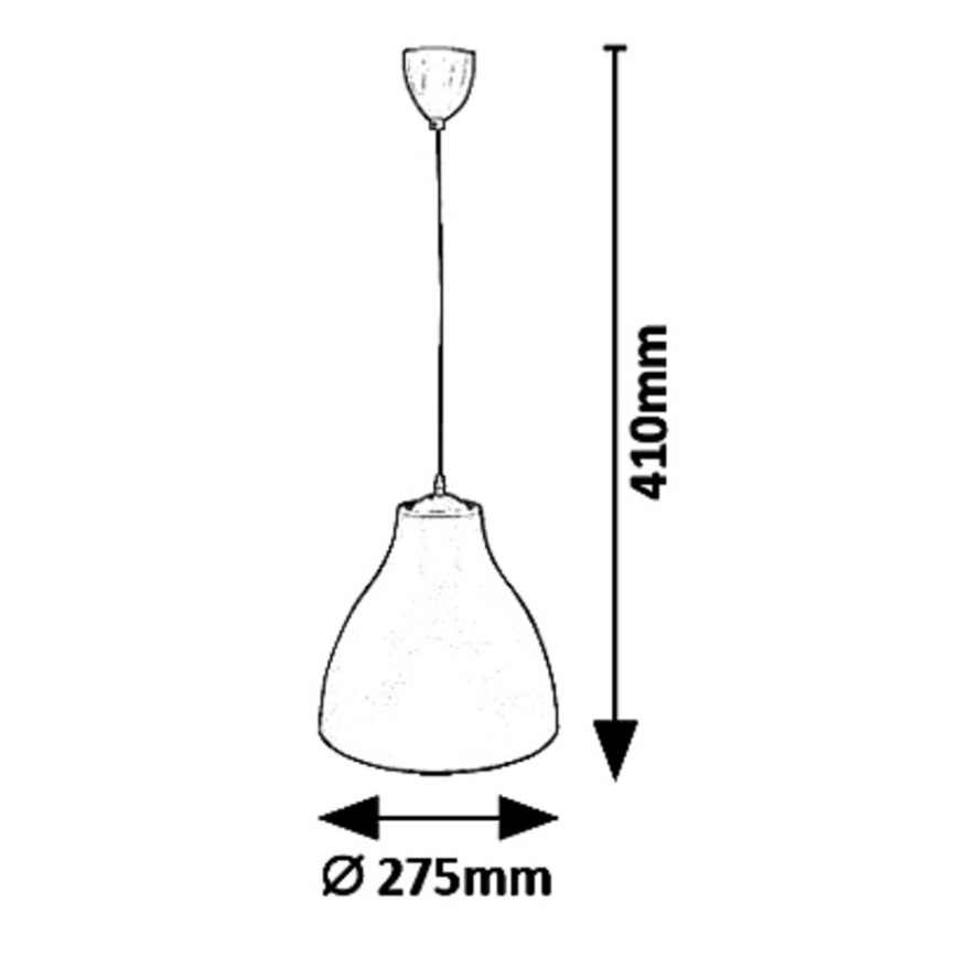 Rabalux 5059 - Luster na lanku MORRIS 1xE27/40W/230V