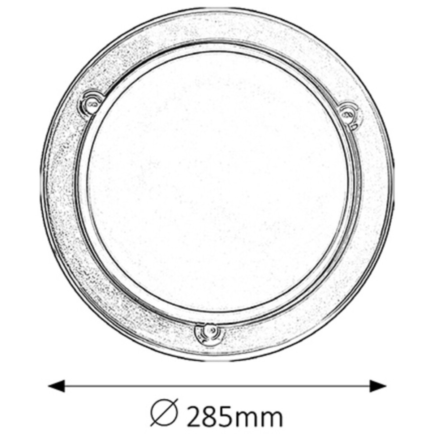 Rabalux - Stropné svietidlo 1xE27/60W/230V pr. 28,5 cm