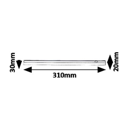 Rabalux - LED Podlinkové svietidlo LED/4W/230V