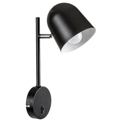 Rabalux - Nástenné svietidlo 1xE14/40W/230V čierna