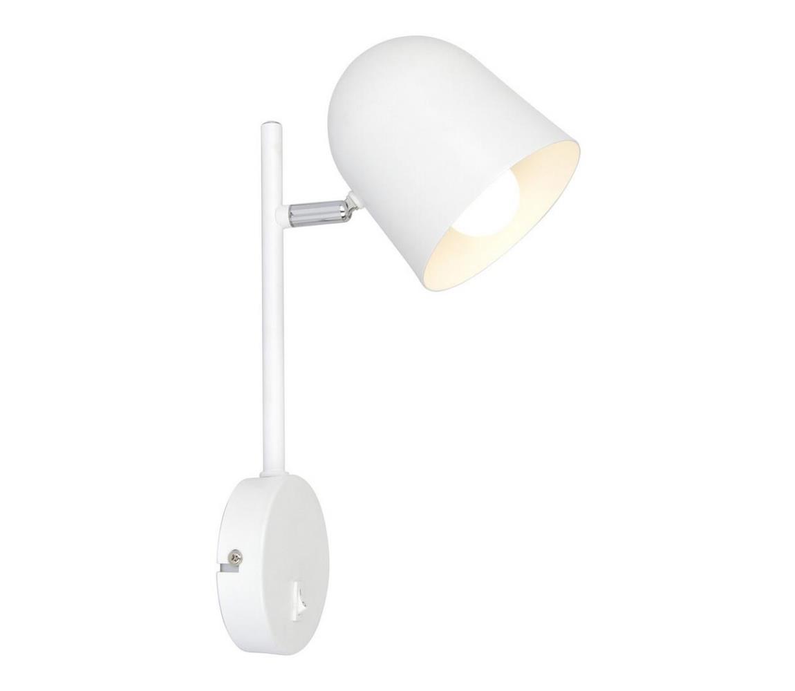 Rabalux Rabalux 5243 - Nástenné svietidlo EGON 1xE14/40W/230V biela