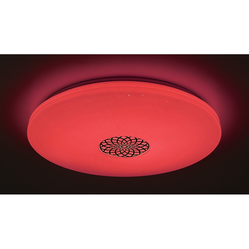 Rabalux - LED RGB Stmievateľné stropné svietidlo LED/40W/230V 3000-6500K Wi-Fi Tuya pr. 60 cm + diaľkové ovládanie