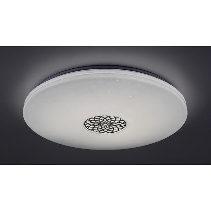 Rabalux - LED RGB Stmievateľné stropné svietidlo LED/40W/230V 3000-6500K Wi-Fi Tuya pr. 60 cm + diaľkové ovládanie