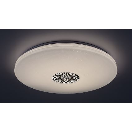 Rabalux - LED RGB Stmievateľné stropné svietidlo LED/40W/230V 3000-6500K Wi-Fi Tuya pr. 60 cm + diaľkové ovládanie