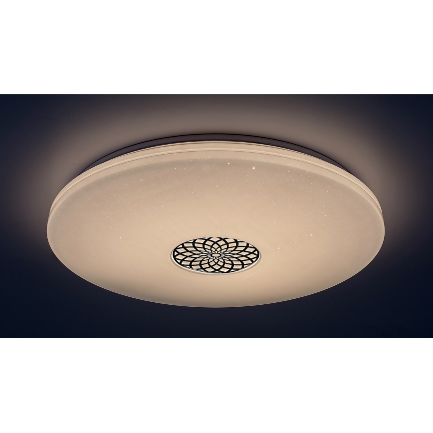 Rabalux - LED RGB Stmievateľné stropné svietidlo LED/40W/230V 3000-6500K Wi-Fi Tuya pr. 60 cm + diaľkové ovládanie