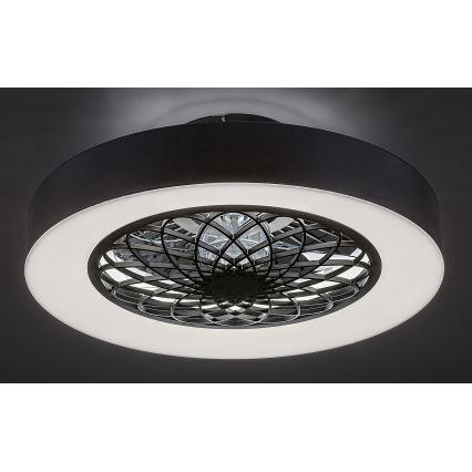 Rabalux - LED Stmievateľné svietidlo s ventilátorom LED/35W/230V 3000-6000K + diaľkové ovládanie